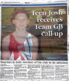 Gazette article 3rd October 2012